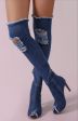 Stivaletti di jeans