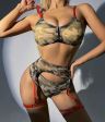 Completino intimo militare con giarrettiera 